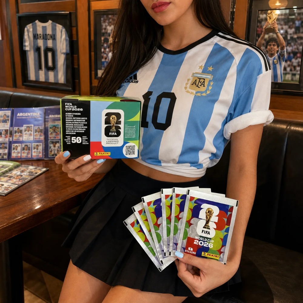 Blister Plaster Sport - Pacchetto di Adesivi Panini 2026 FIFA