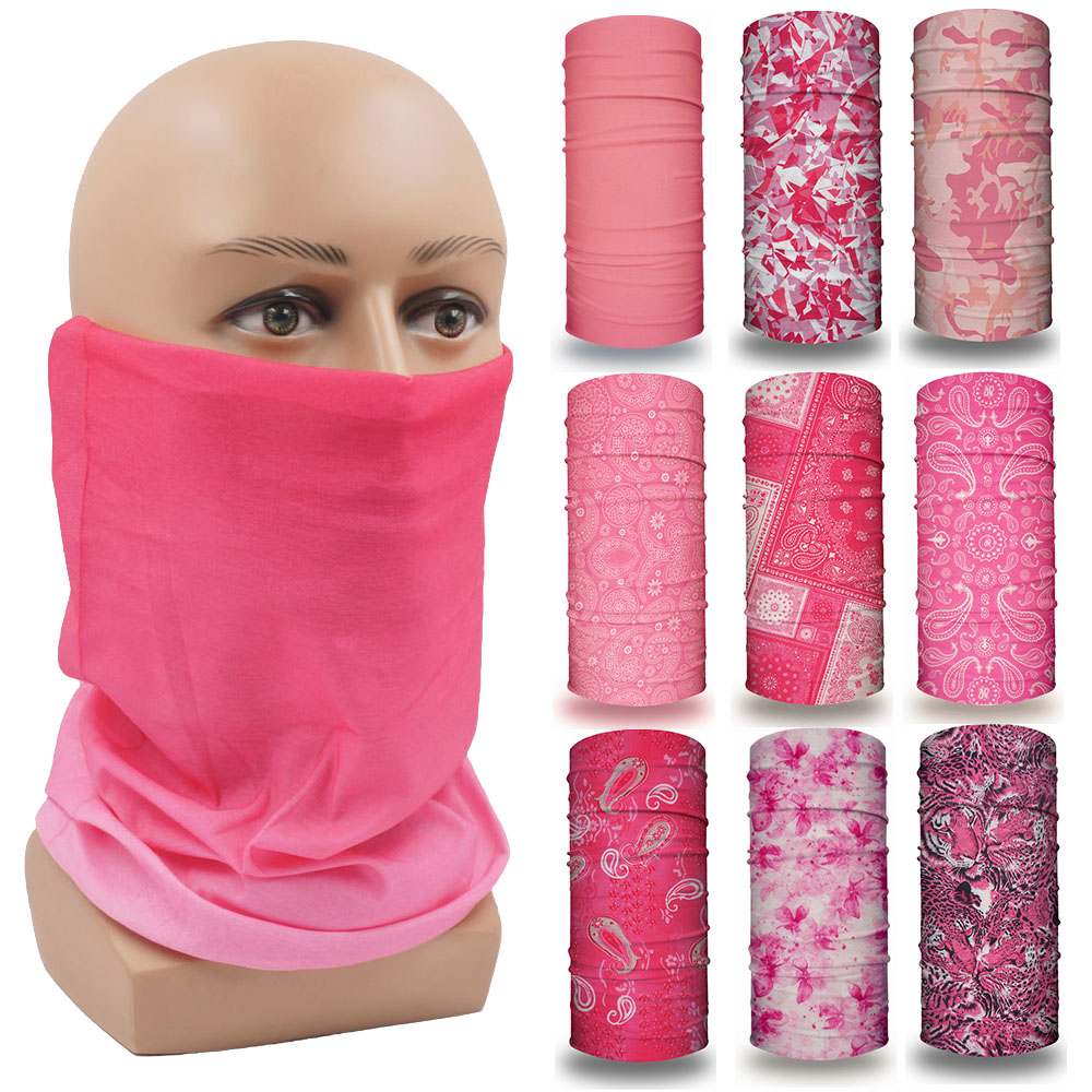 Running Gear Youtube - Bandana rosa Maschera per il viso