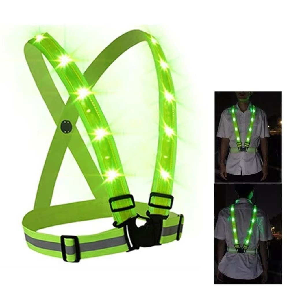 Running Gear Lights - Nuovo Gilet di Sicurezza LED in