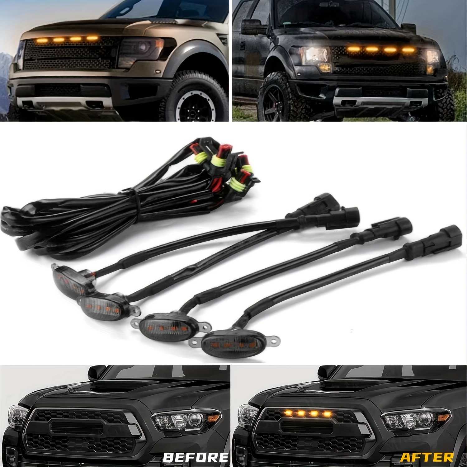 Running Gear Accessories - Set di 4 Luci LED per
