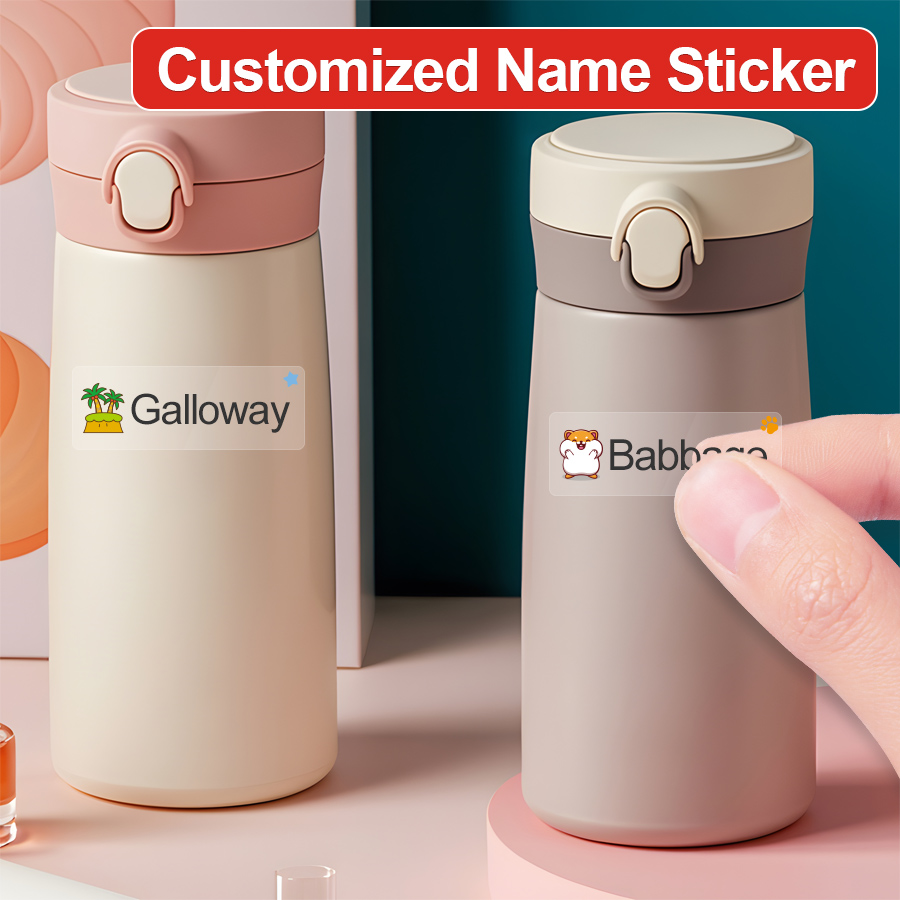 Blister Plaster Sport - Adesivi Trasparenti Personalizzabili per Materiale Scolastico