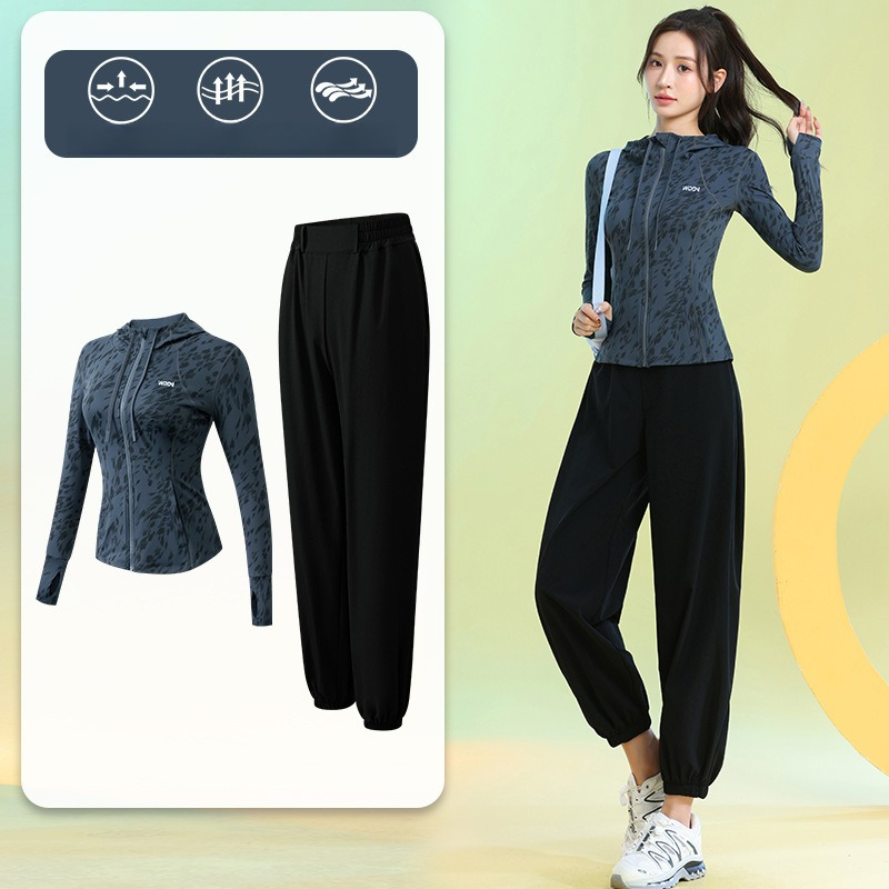 Running Gear Women - Completo Sportivo da Donna, Felpa con