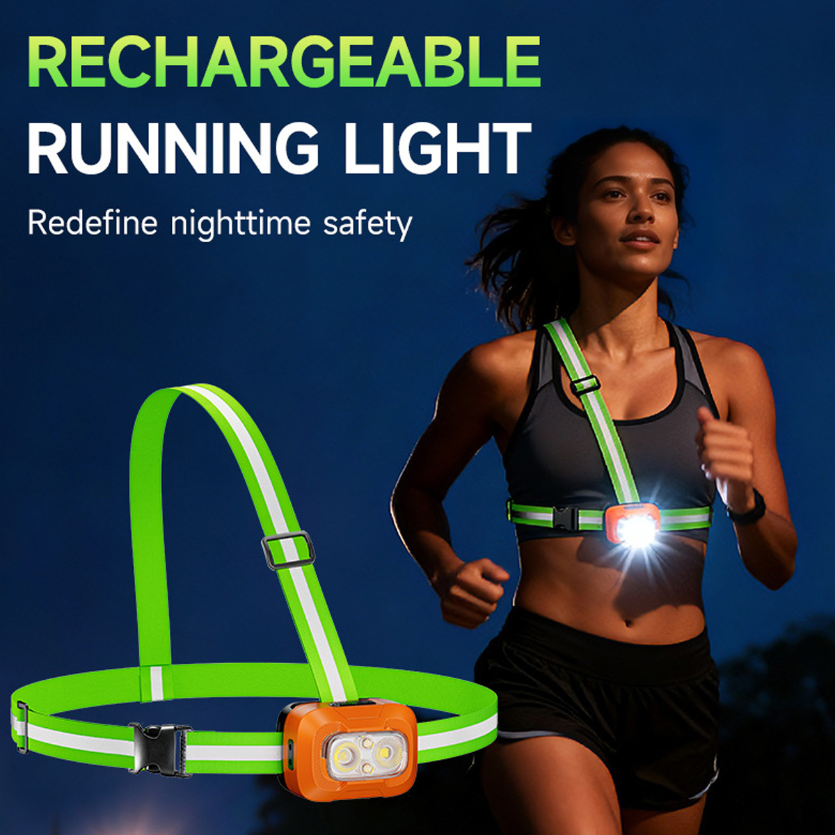 Luce da Corsa USB Ricaricabile - Running Gear Lights recensione e prezzo