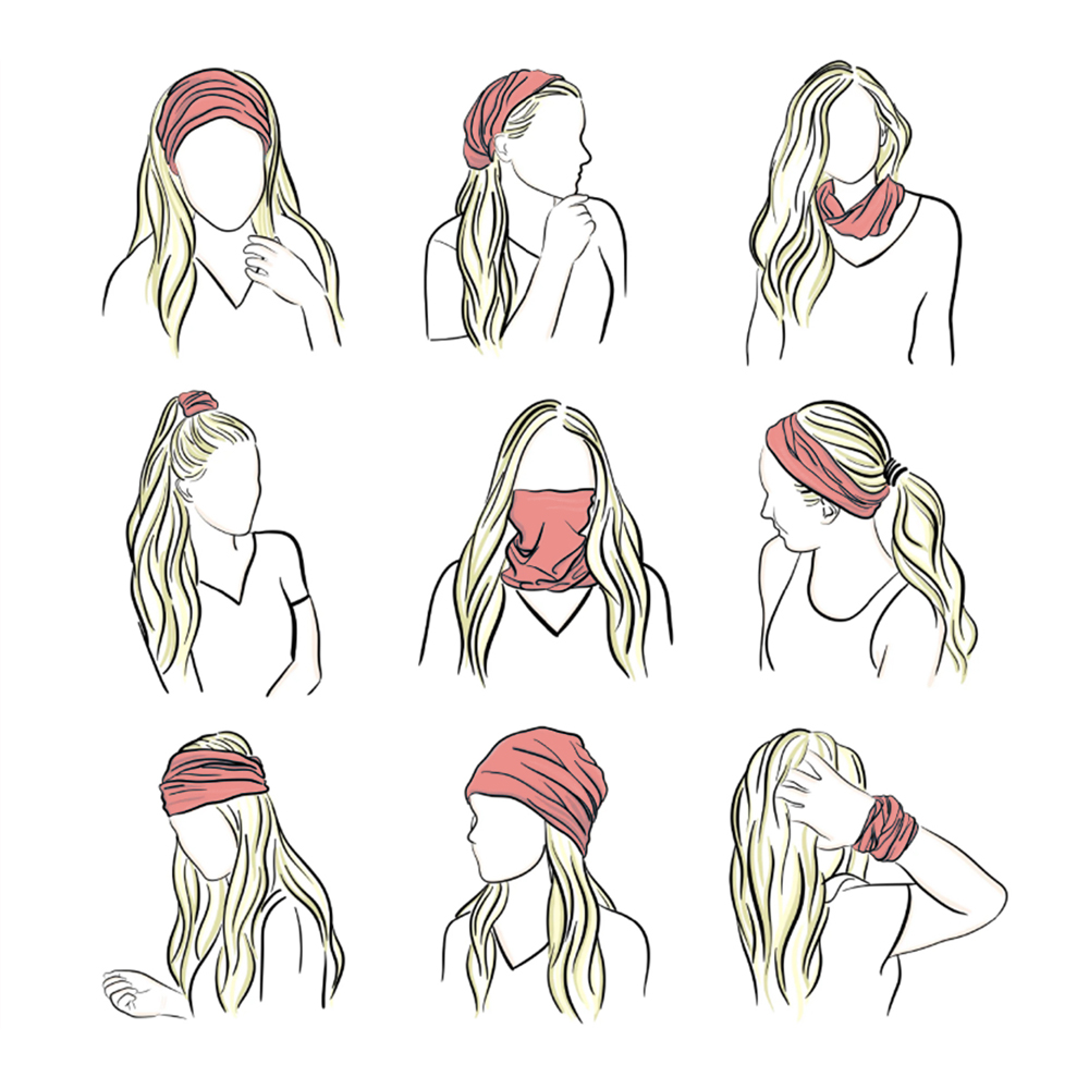 Bandana rosa Maschera per il v - Running Gear Youtube recensione e prezzo