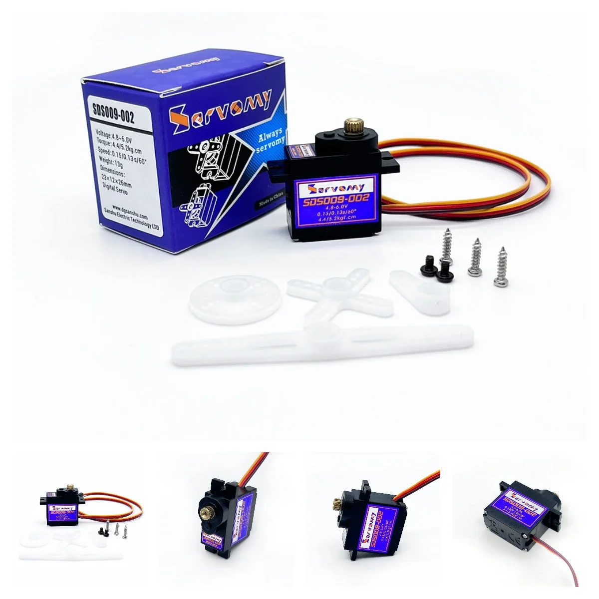 4 pezzi Servomy SDS009-02 Serv - Running Gear In A Car recensione e prezzo