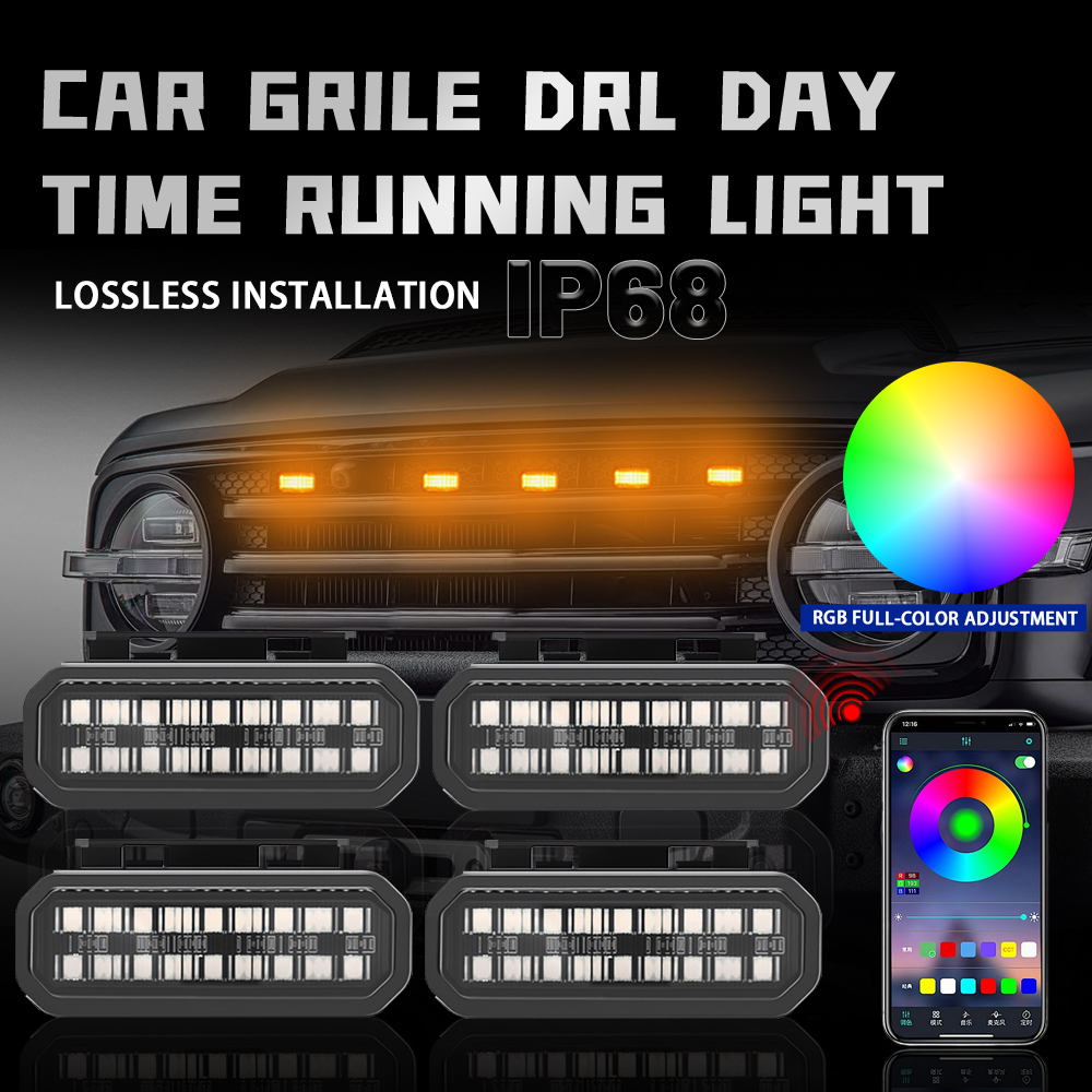 Luci LED per Griglia Frontale  - Running Gear Accessories recensione e prezzo